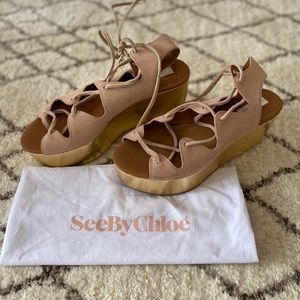 Chloé flatform sandals